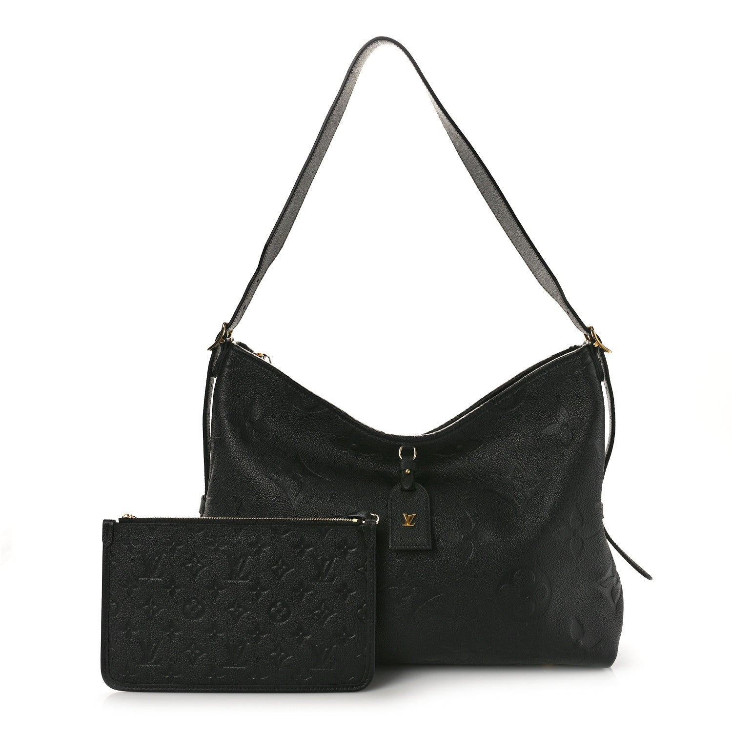 Louis Vuitton Empreinte Monogram Giant CarryAll MM Black 1 of 10