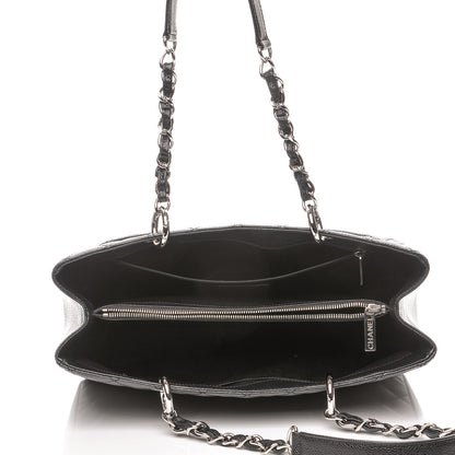 Chanel Caviar Quilted Grand Shopping Tote GST Black 5 of 8