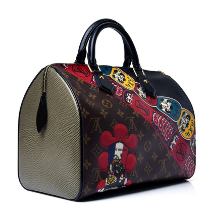 Louis Vuitton Monogram Kabuki Speedy 30 3 of 5