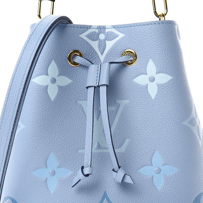 Louis Vuitton Empreinte Monogram Giant By The Pool Neonoe BB Summer Blue 11 of 11