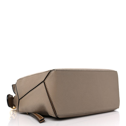 Loewe Grained Calfskin Small Puzzle Bag Sand Mink 4 of 8