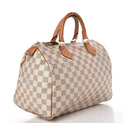 Louis Vuitton Damier Azur Speedy 30 3 of 11