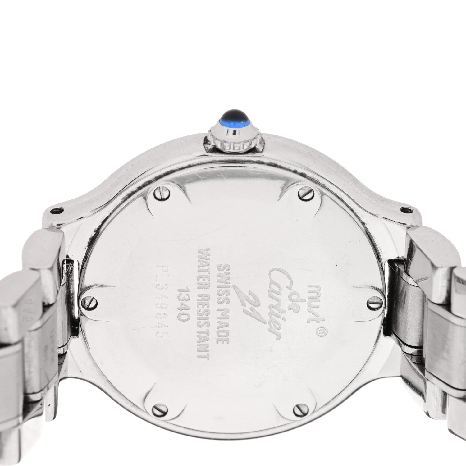 Cartier Stainless Steel 28mm Must De 21 Quartz Watch 4 of 5