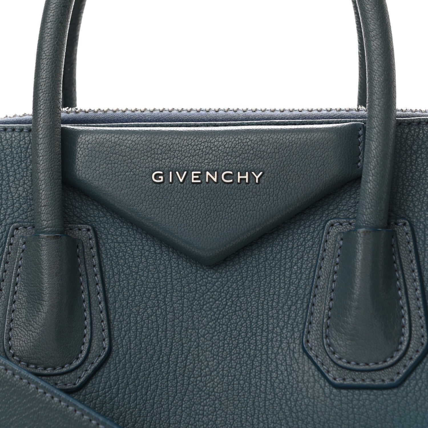 Givenchy Sugar Goatskin Small Antigona Mineral Blue 8 of 15