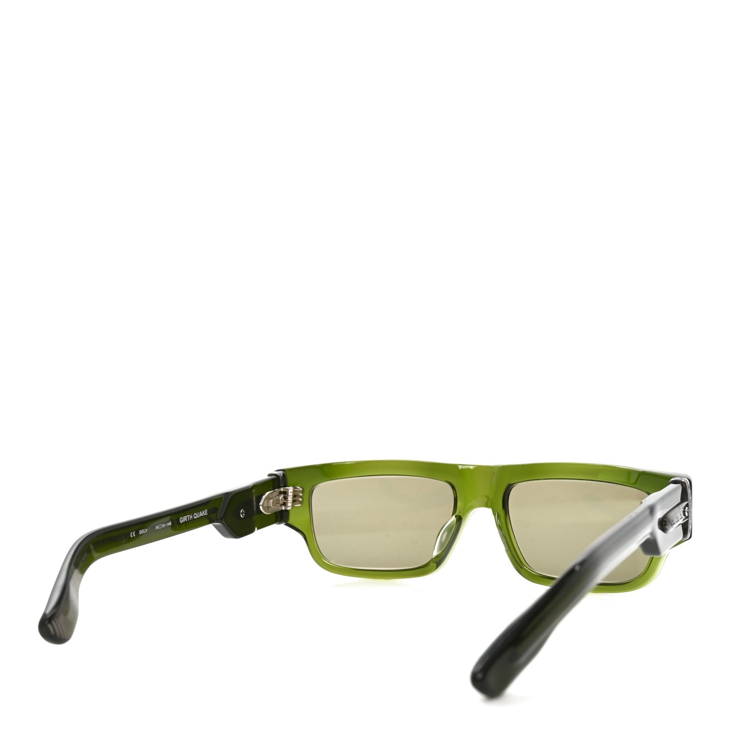 Acetate Girth Quake Sunglasses Green