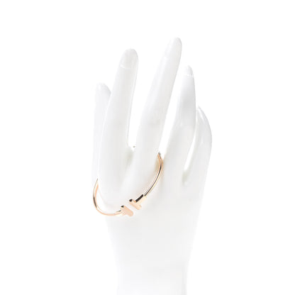 Tiffany 18K Rose Gold T Wire Bracelet 2 of 4