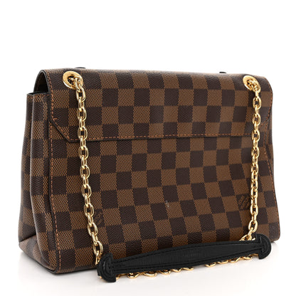 Louis Vuitton Damier Ebene Vavin PM Creme 3 of 9