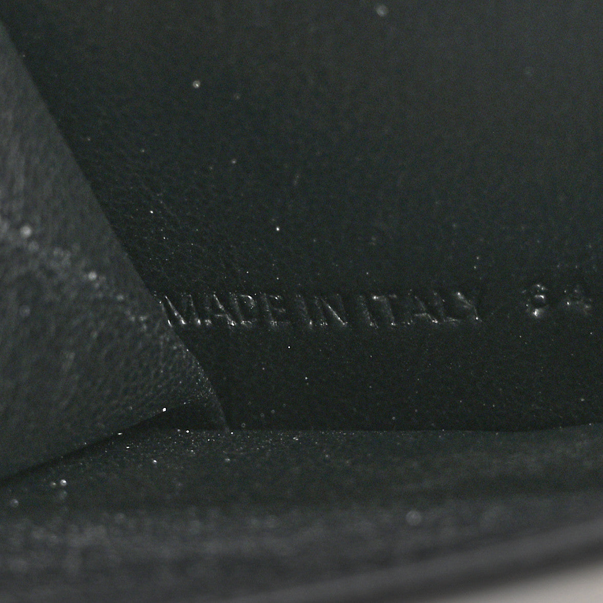 Balenciaga Calfskin Tri-Fold Wallet Black 7 of 9