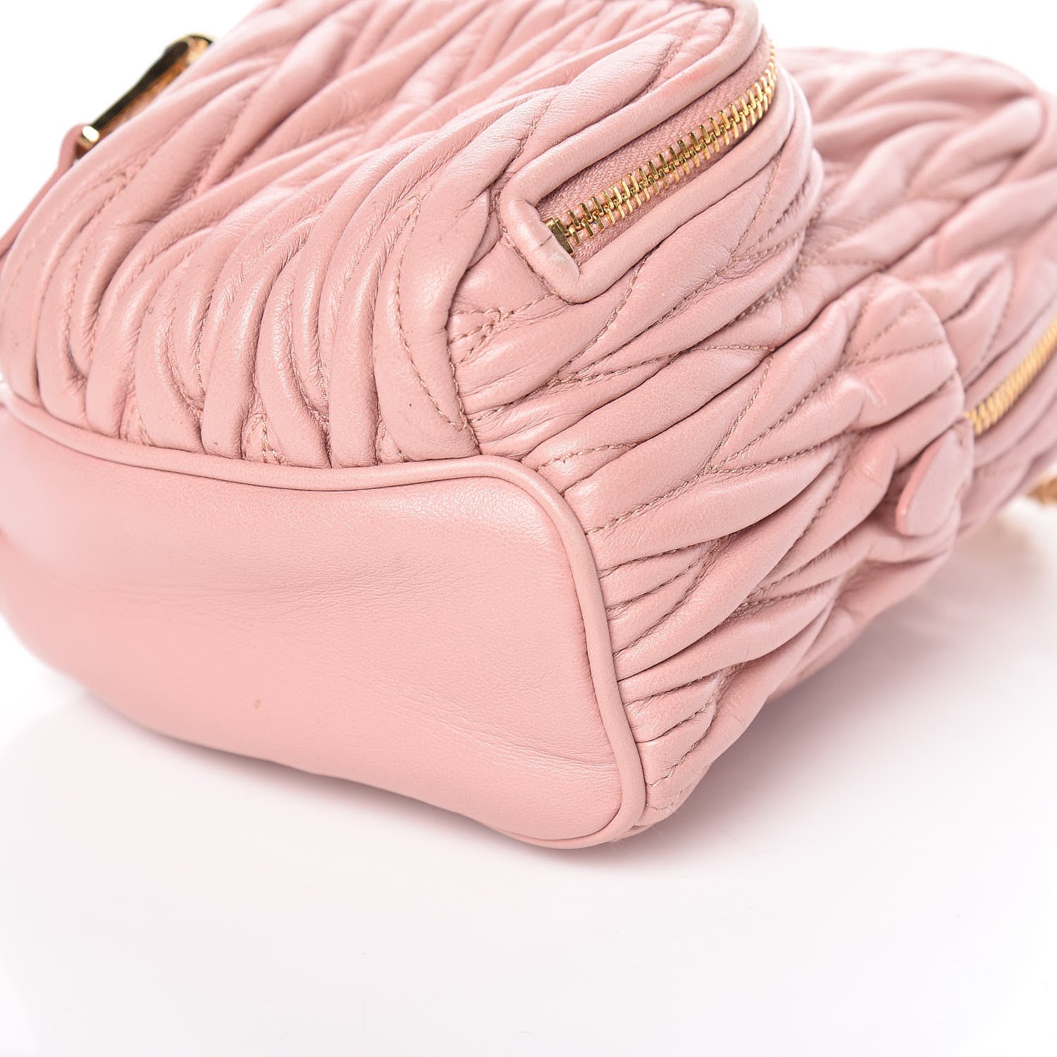 Miu Miu Nappa Matelasse Mini Backpack Orchidea 10 of 14
