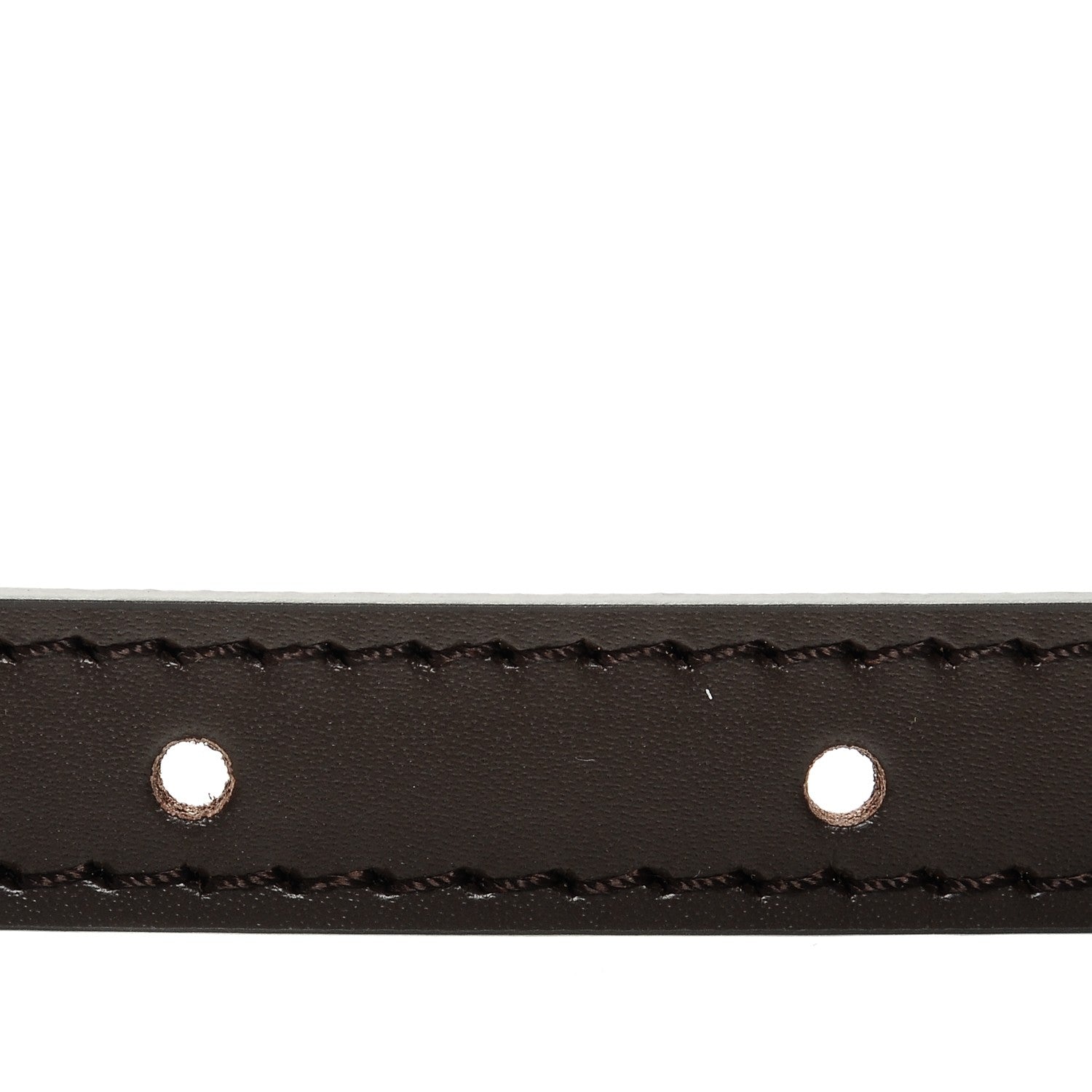 Louis Vuitton Calfskin 16mm Adjustable Shoulder Strap Brown 3 of 6