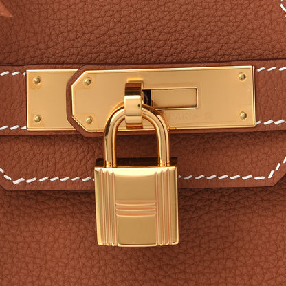 Hermes Togo Birkin 30 Gold 8 of 13
