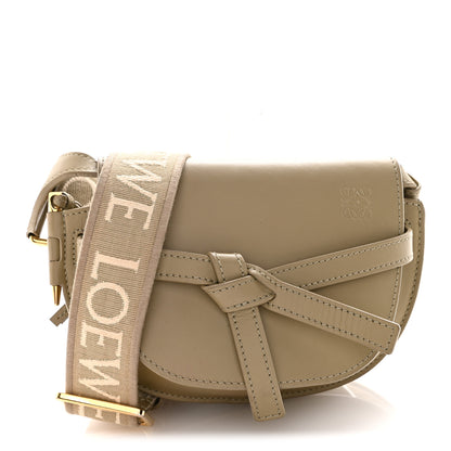 Loewe Calfskin Jacquard Mini Gate Dual Bag Butter 1 of 13