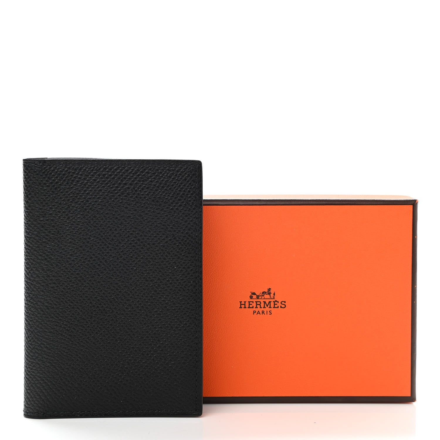 Hermes Epsom MC2 Euclide Card Holder Case Black 8 of 8