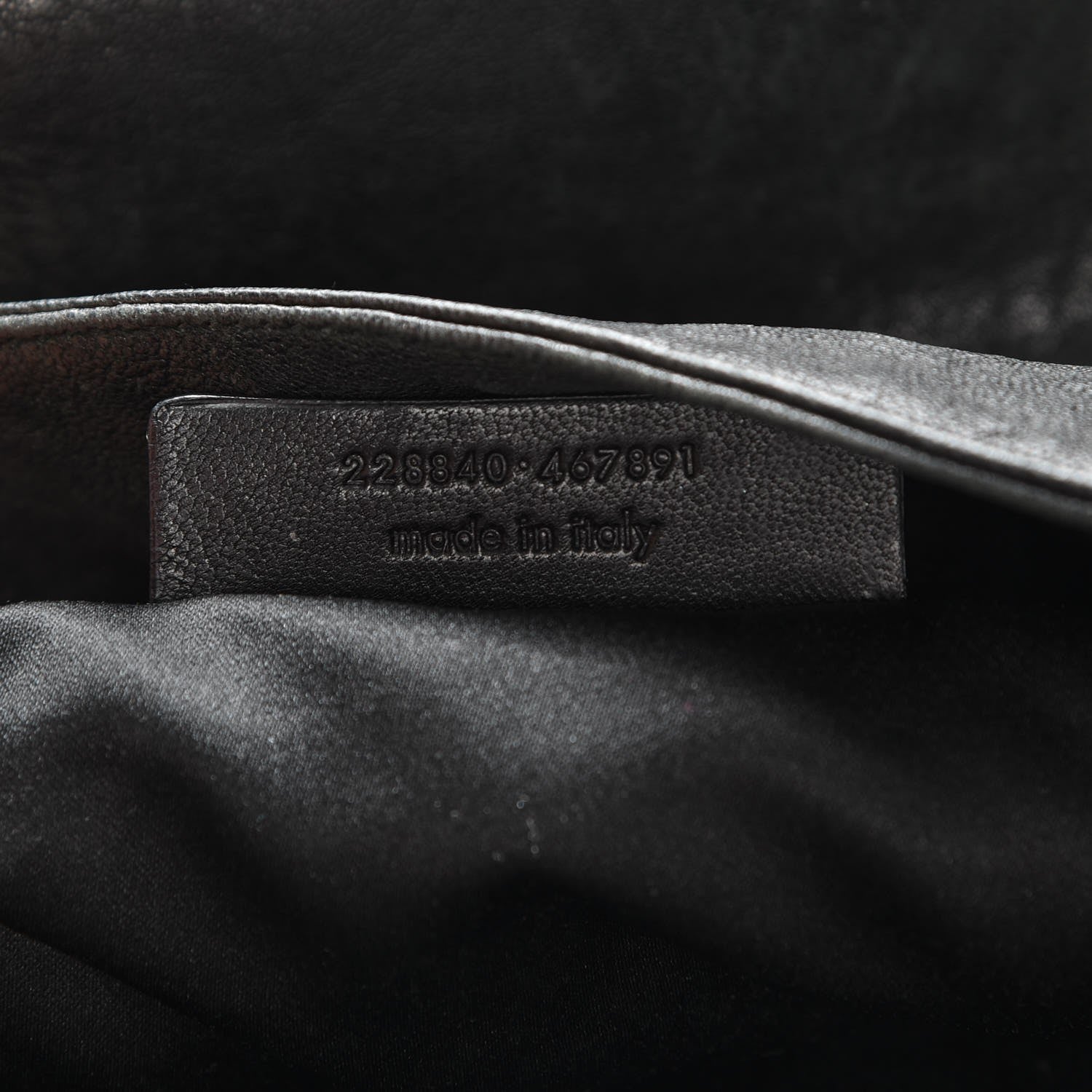 Saint Laurent Sheepskin Large Roady Hobo Black 8 of 12