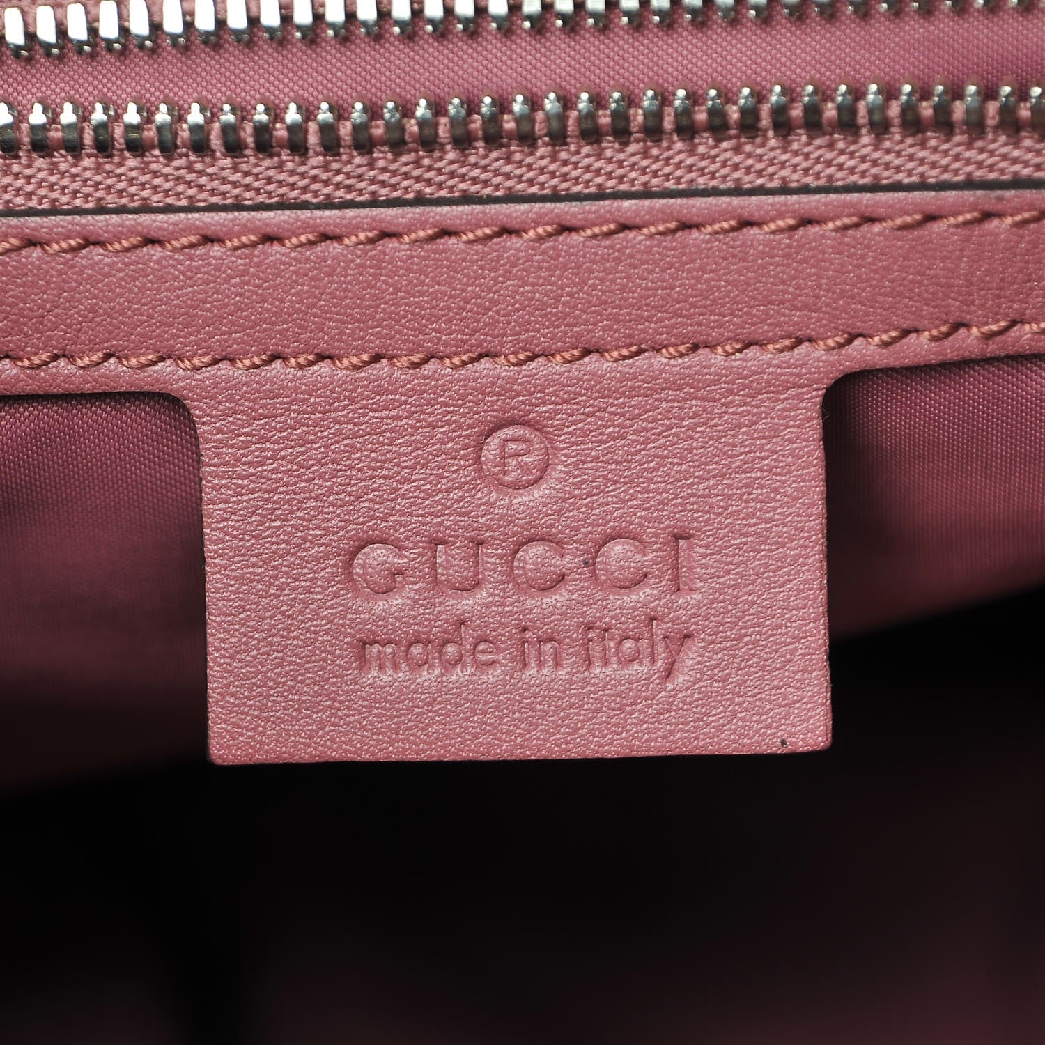 Gucci GG Supreme Monogram Blooms Medium Single Buckle Backpack Beige Multicolor Dry Rose 6 of 7