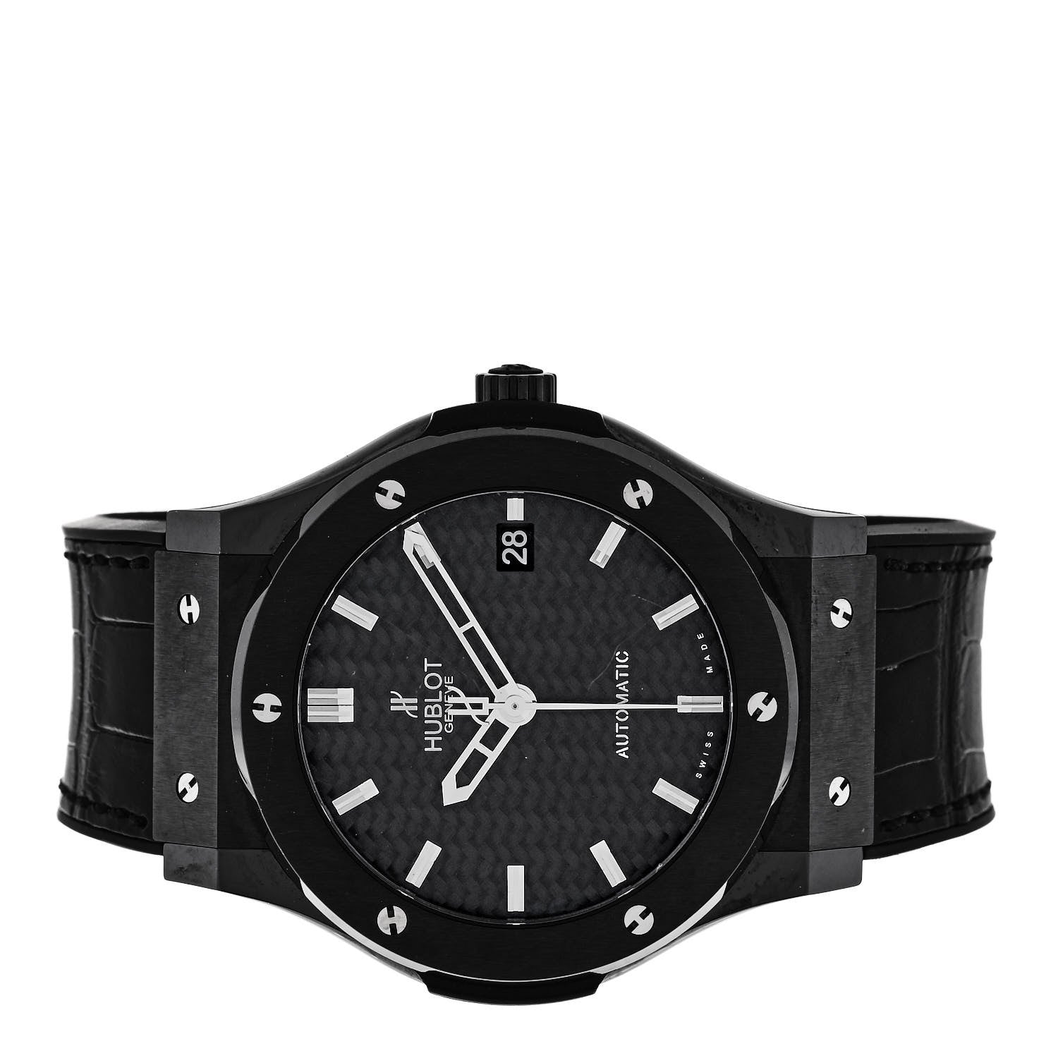 Hublot Ceramic Carbon 42mm Classic Fusion Black Magic Automatic Watch Black 542.CM.1771.RX 2 of 4