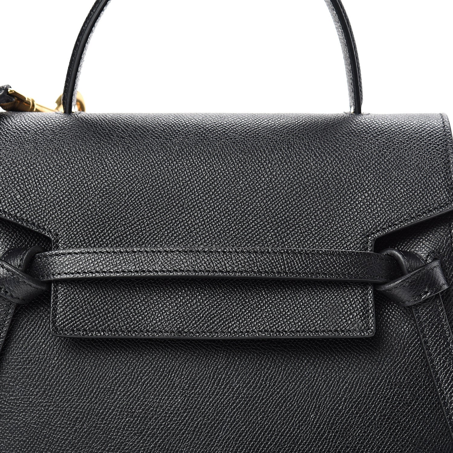 Celine Grained Calfskin Micro Belt Bag Black 8 of 10