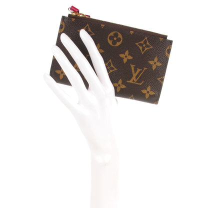 Louis Vuitton Monogram Adele Compact Wallet Fuchsia 2 of 7
