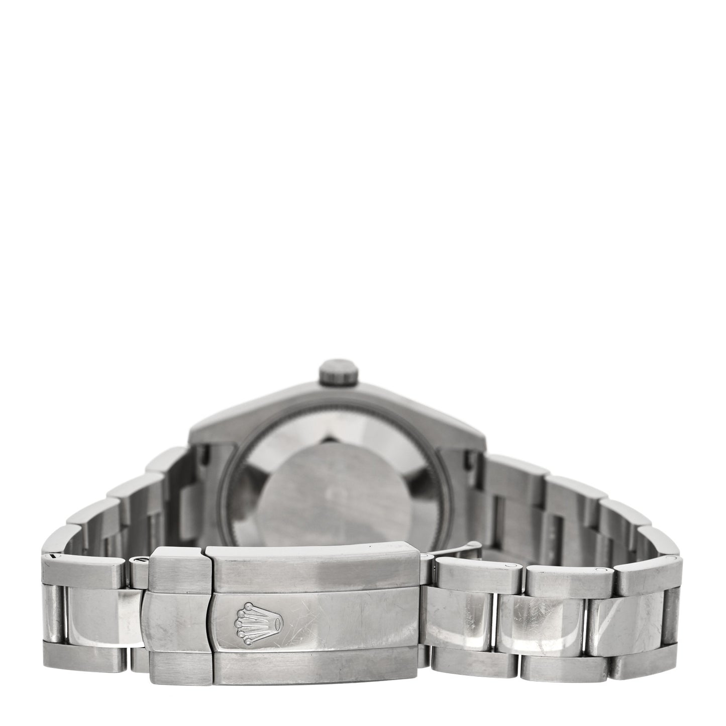 Stainless Steel 18K White Gold 31mm Oyster Perpetual Datejust Watch Black 178274