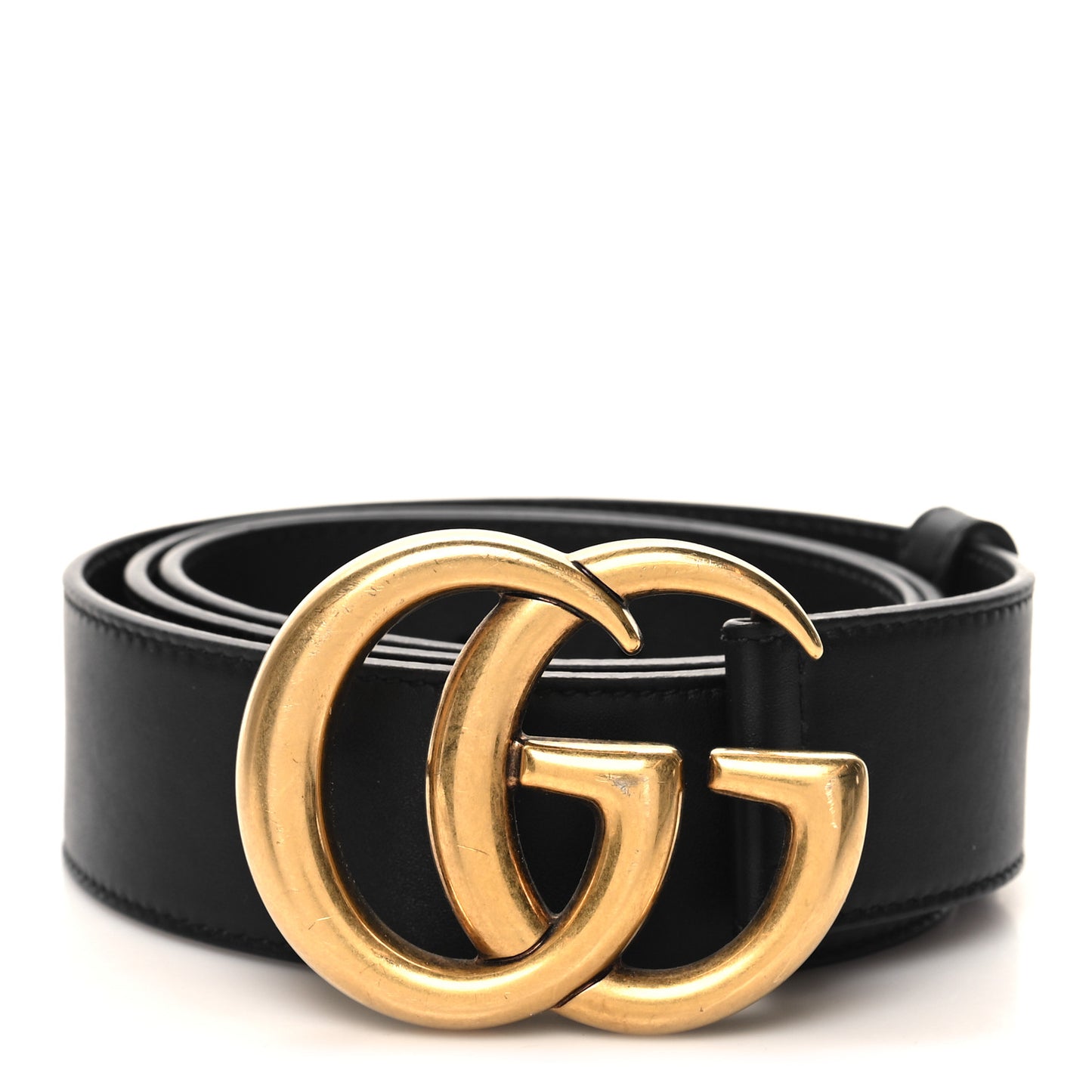 Calfskin Double G 40mm Belt 85 34 Black