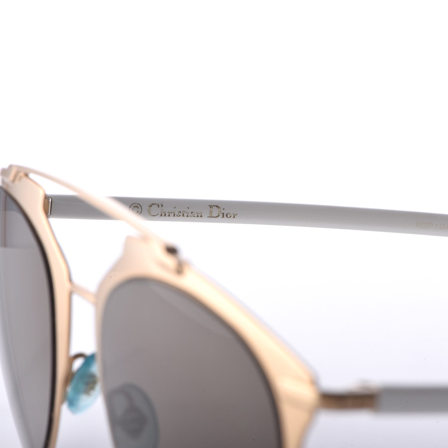 Christian Dior Reflected Sunglasses Rose Gold White 7 of 8