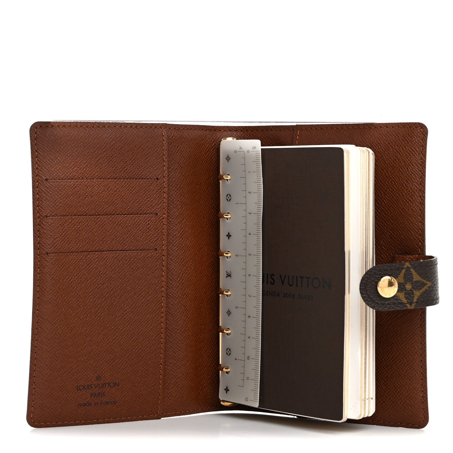 Louis Vuitton Monogram Small Ring Agenda Cover 5 of 9