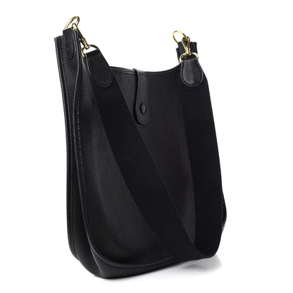 Hermes Togo Evelyne GM Black 2 of 8
