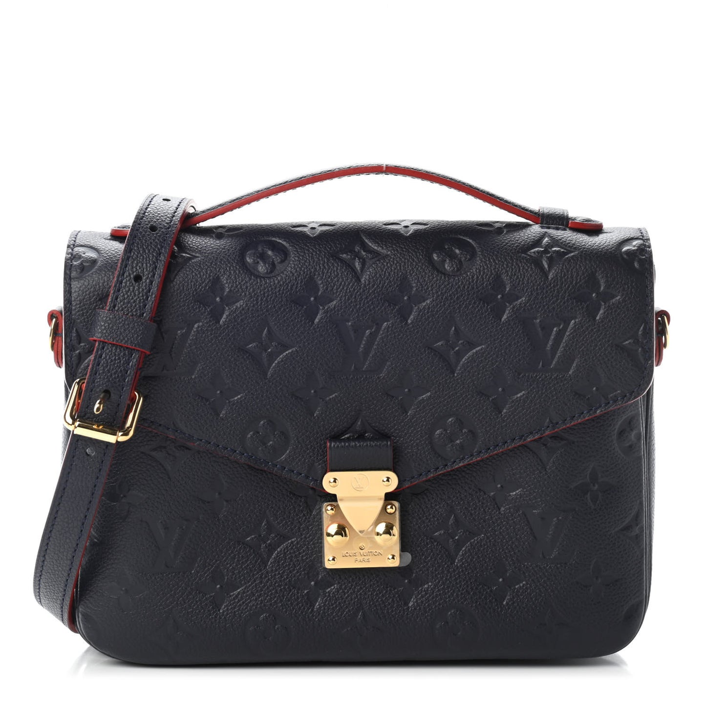 Empreinte Pochette Metis Marine Rouge