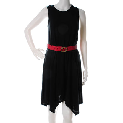 Gucci Guccissima Signature Interlocking G 37mm Belt 80 32 Rosso 2 of 8