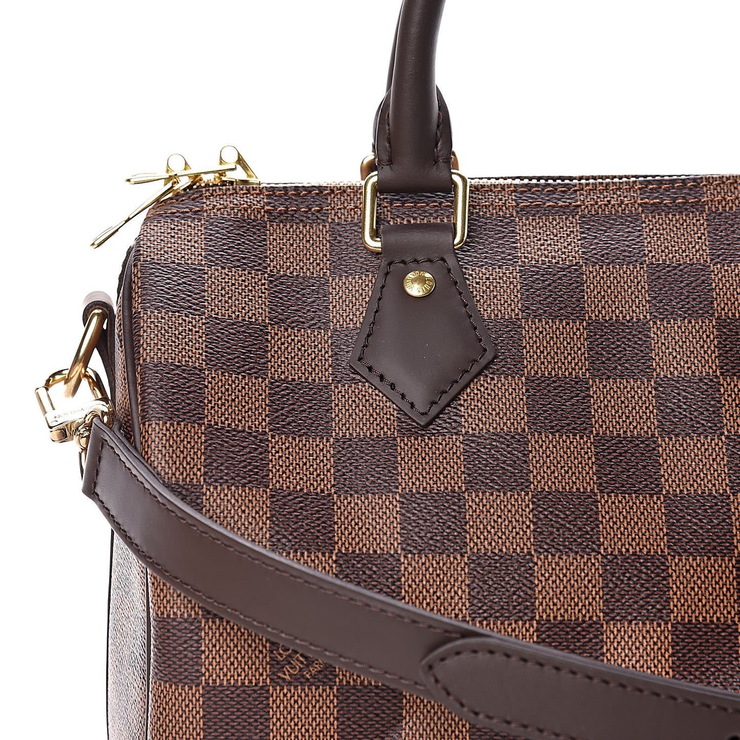 Damier Ebene Speedy Bandouliere 25