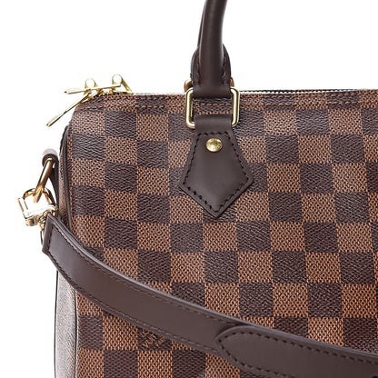 Louis Vuitton Damier Ebene Speedy Bandouliere 25 10 of 10
