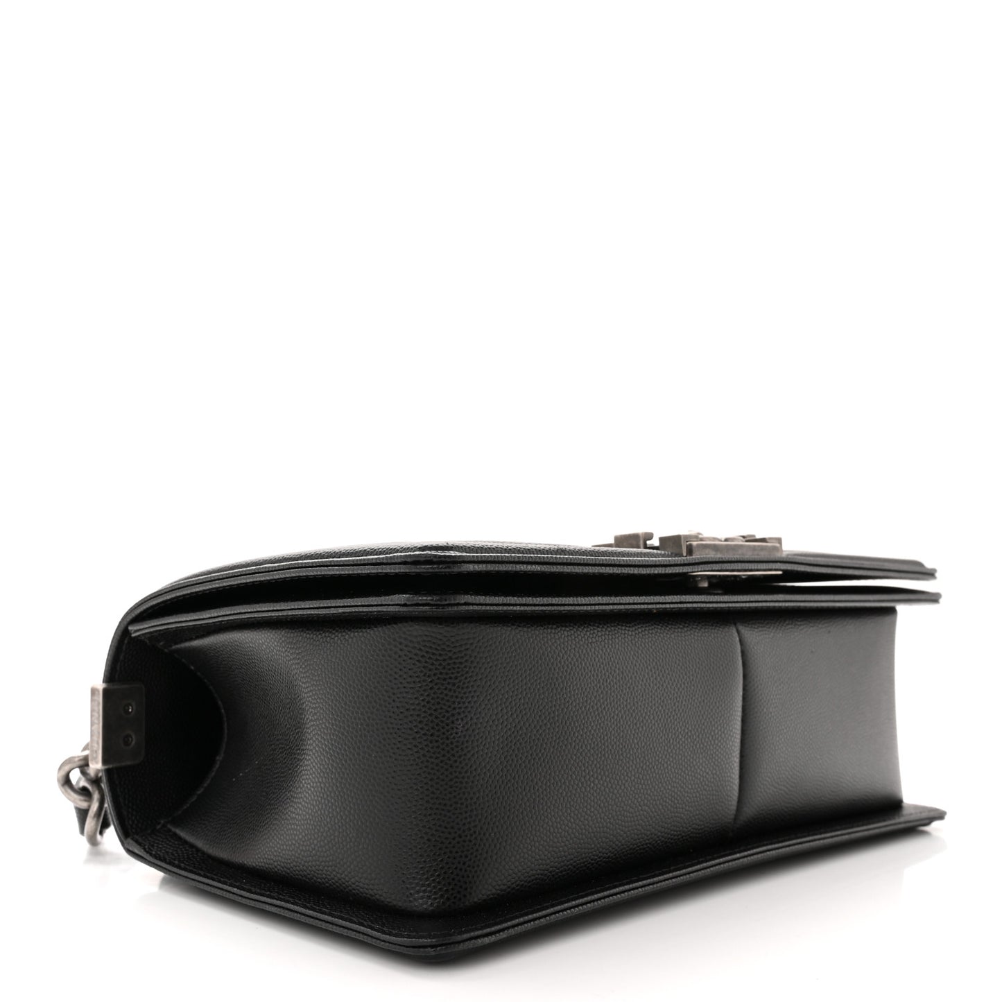 Caviar Quilted Medium Boy Flap Black