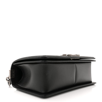 Chanel Caviar Quilted Medium Boy Flap Black 4 of 10
