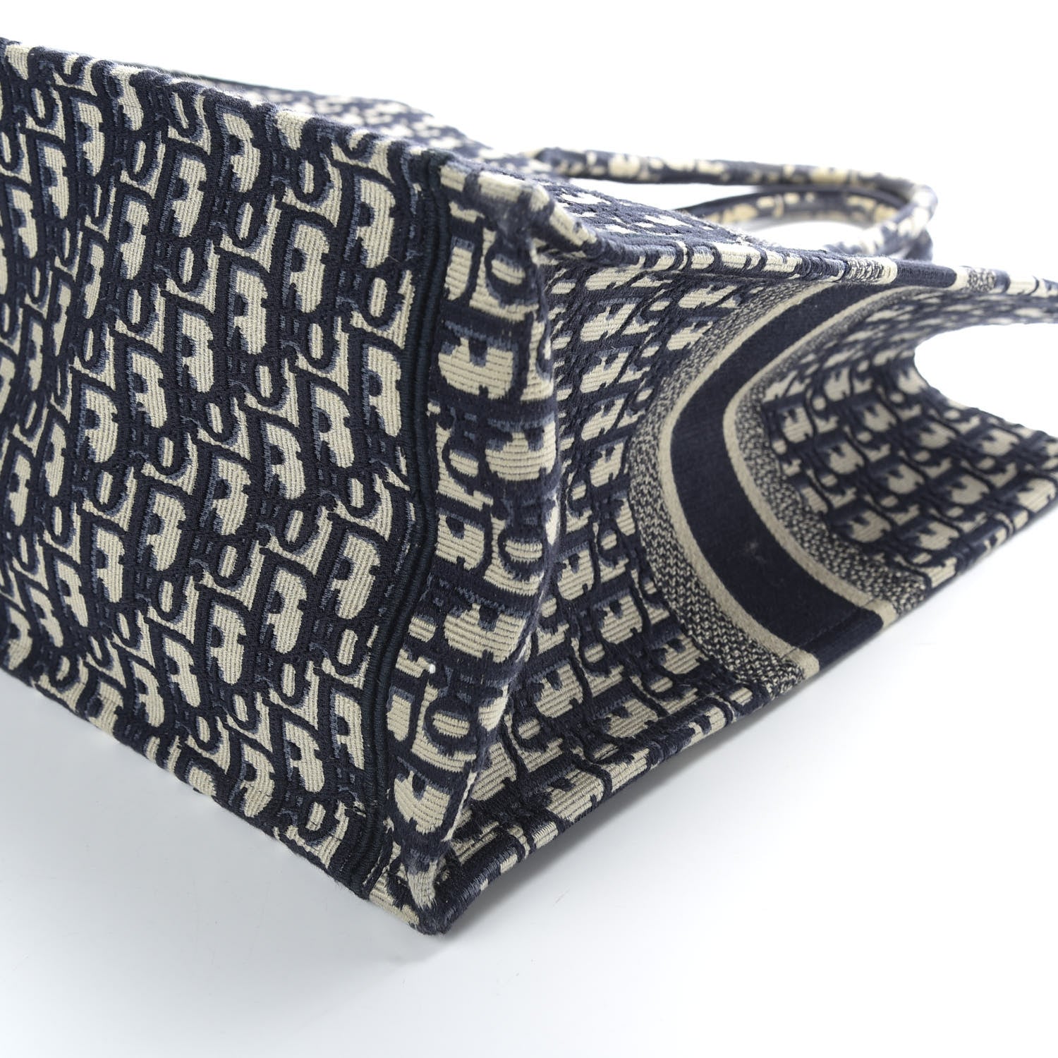 Christian Dior Oblique Book Tote Blue Multicolor 9 of 9