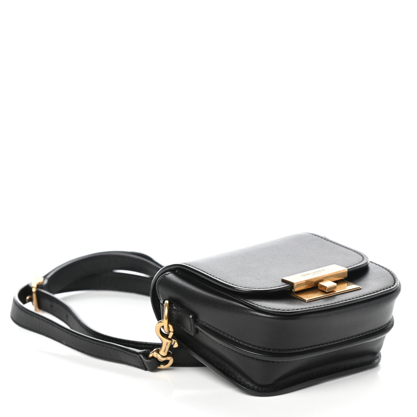 Calfskin Mini Betty Satchel Black