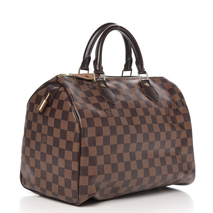 Louis Vuitton Damier Ebene Speedy 30 2 of 9
