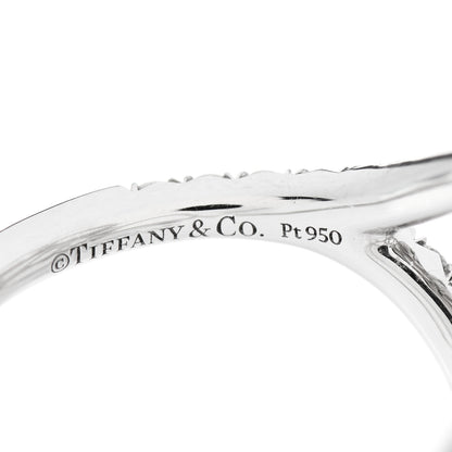 Tiffany Platinum Diamond Tanzanite Paper Flowers Open Cluster Ring 51 5.75 4 of 5