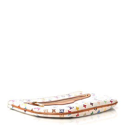 Louis Vuitton Monogram Multicolor Pochette Plate GM White 4 of 14