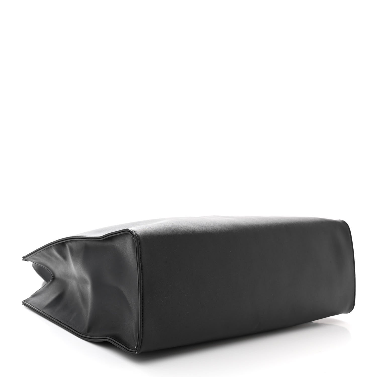 Telfar Vegan Leather Medium Shopping Bag Black 4 of 13