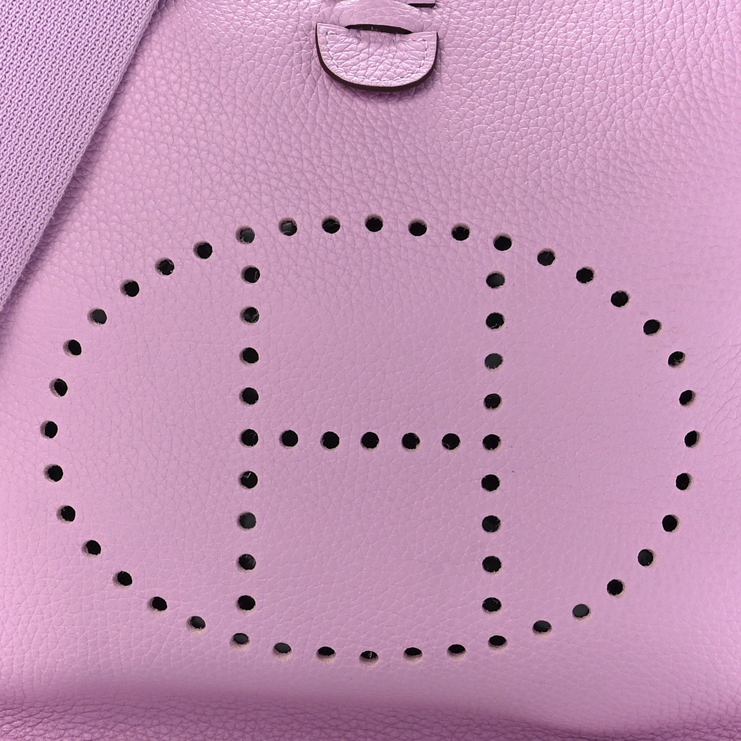 Hermes Taurillon Clemence Evelyne III PM Mauve Sylvestre 7 of 10