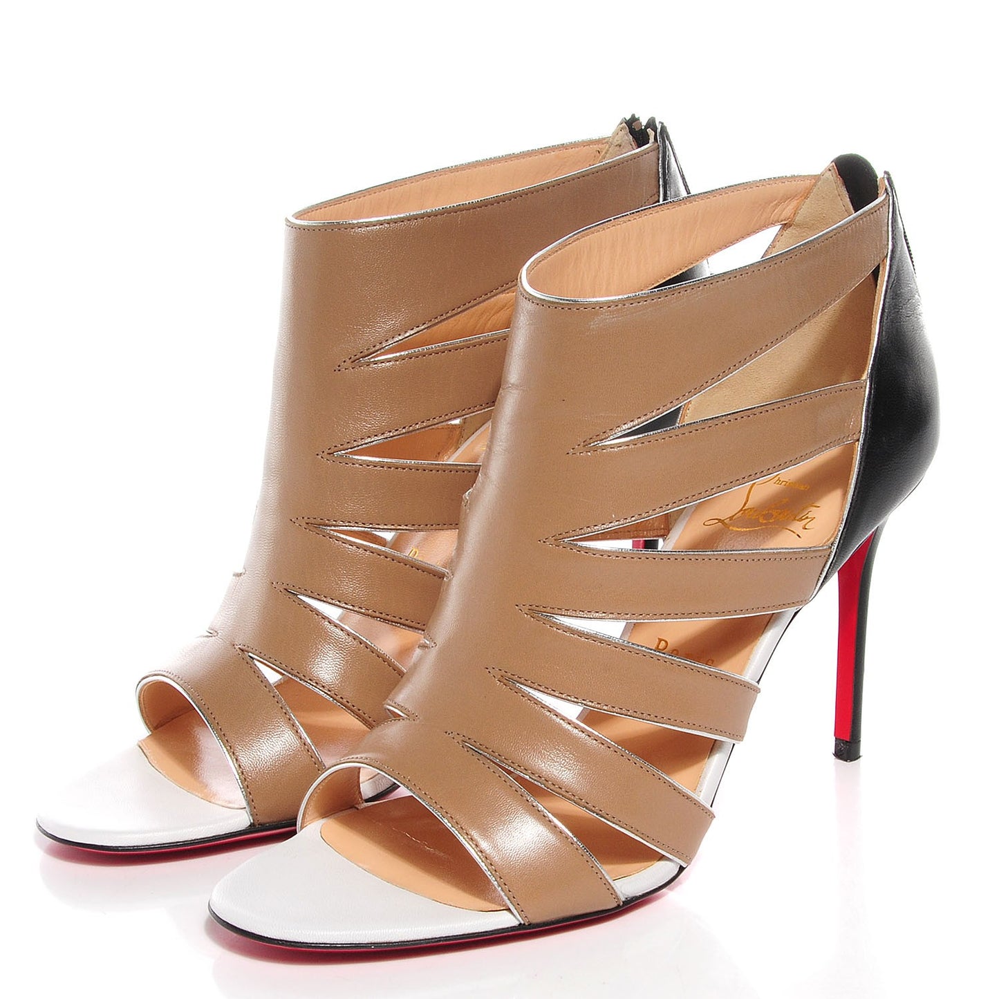 Kid Beauty K 85 Cage Sandals 38.5 Beige