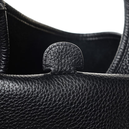 Hermes Taurillon Clemence Evelyne III PM Black 8 of 8