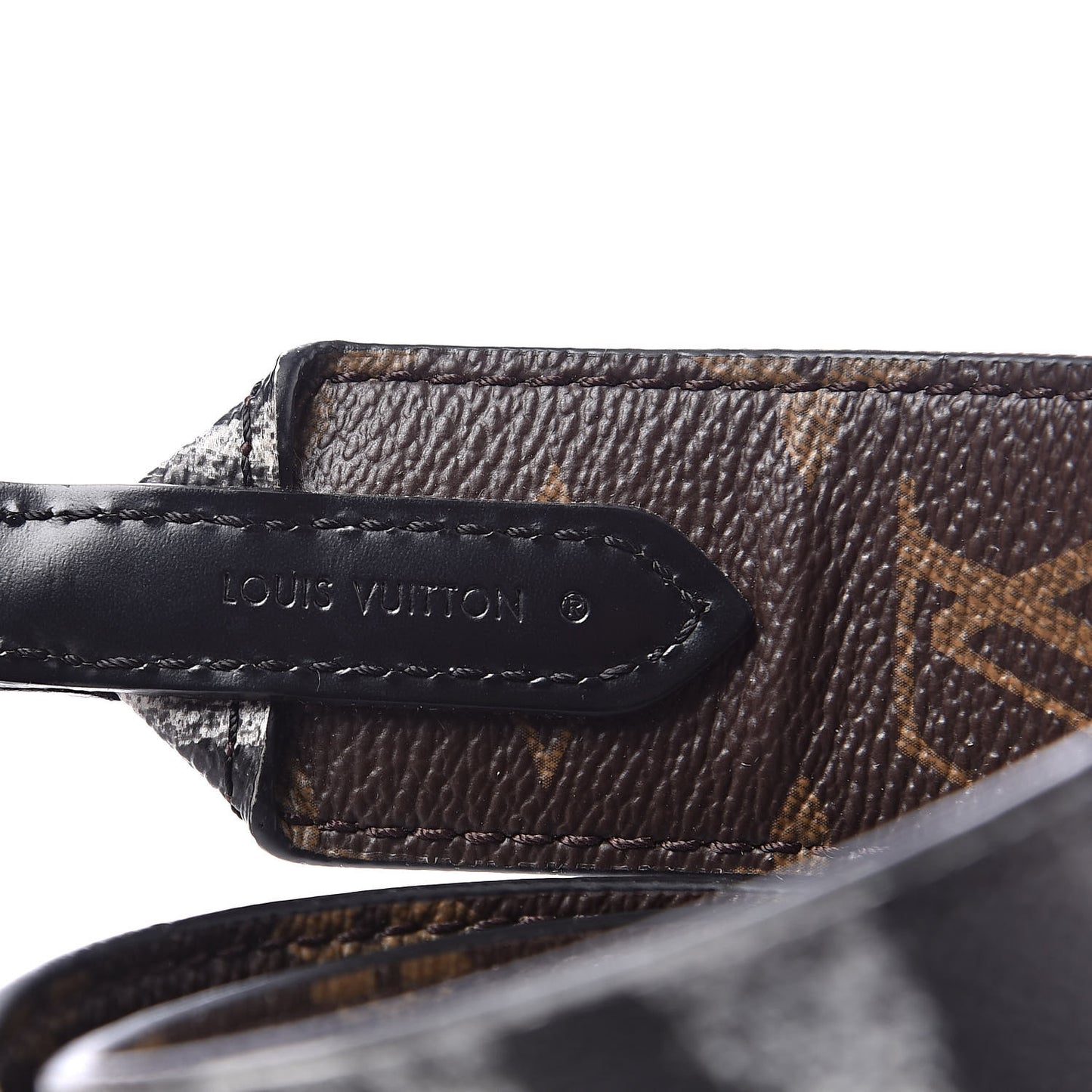 Monogram Animal Bandouliere Shoulder Strap Grey