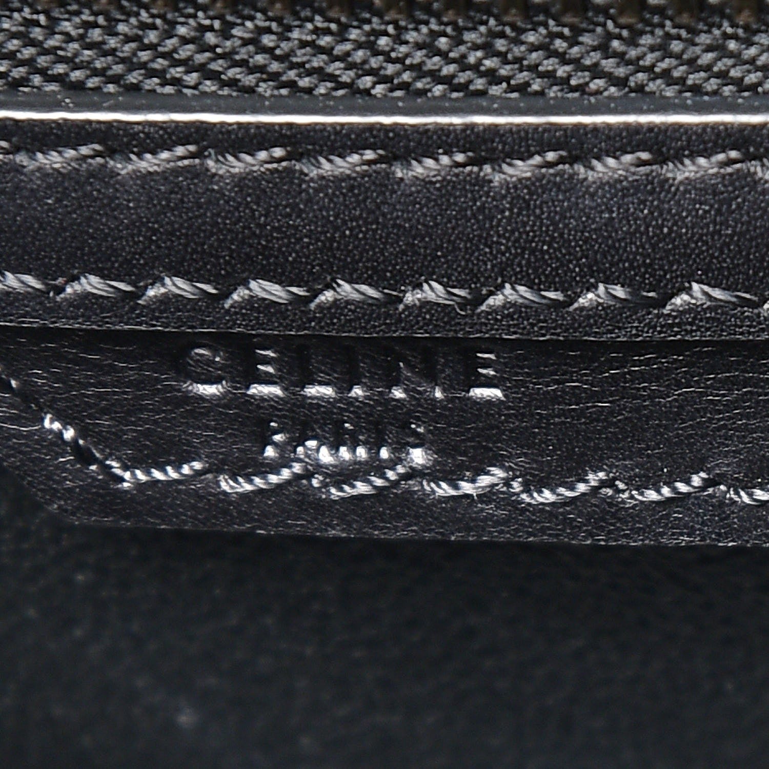 Celine Elephant Calfskin Suede Micro Tri-Color Luggage Sand 8 of 14