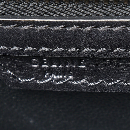Celine Elephant Calfskin Suede Micro Tri-Color Luggage Sand 8 of 14
