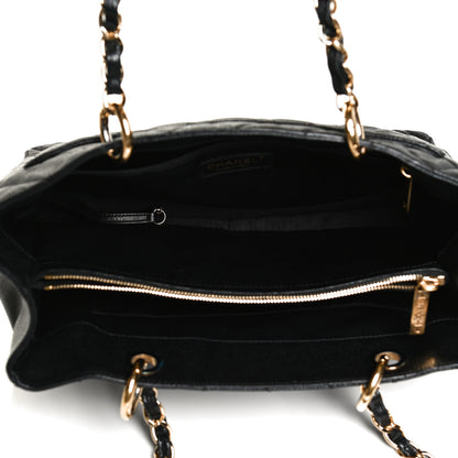 Chanel Caviar Quilted Grand Shopping Tote GST Black 5 of 13