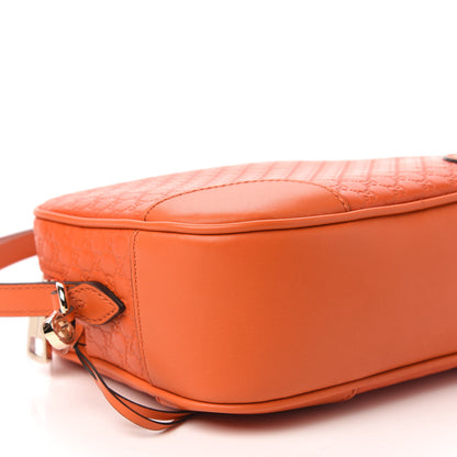 Gucci Soft Microguccissima Mini Bree Messenger Bag Sun Orange 6 of 10
