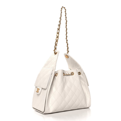 Chanel Caviar Quilted Small Chanel 25 Handbag White 3 of 11