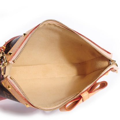 Louis Vuitton Monogram Cherry Blossom Pochette Accessories Brown 7 of 9