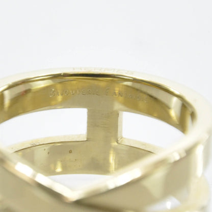 Hermes Permabrass Scarf Ring Gold 8 of 8